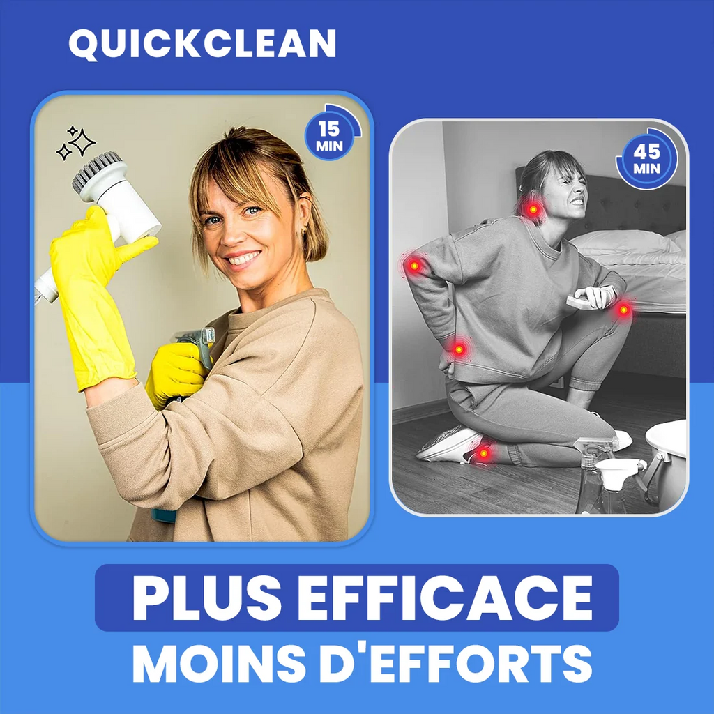 Brosse de Nettoyage Électrique pour TOUTES les Surfaces