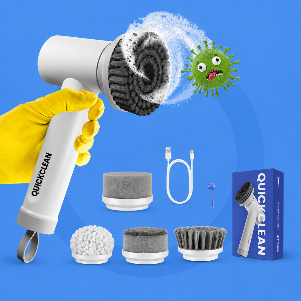 Brosse de Nettoyage Électrique pour TOUTES les Surfaces